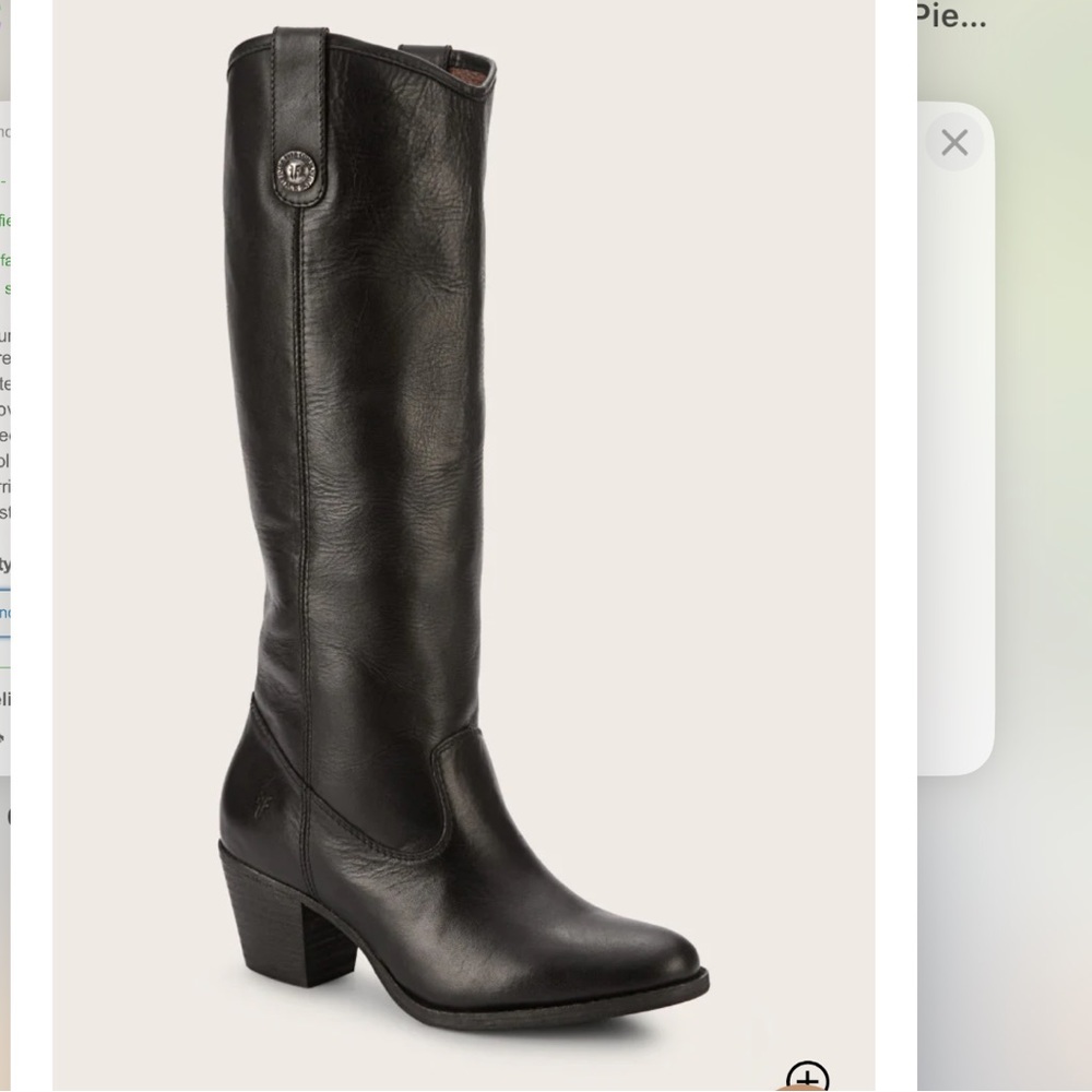 FRYE JACKIE BUTTON WESTERN BOOT